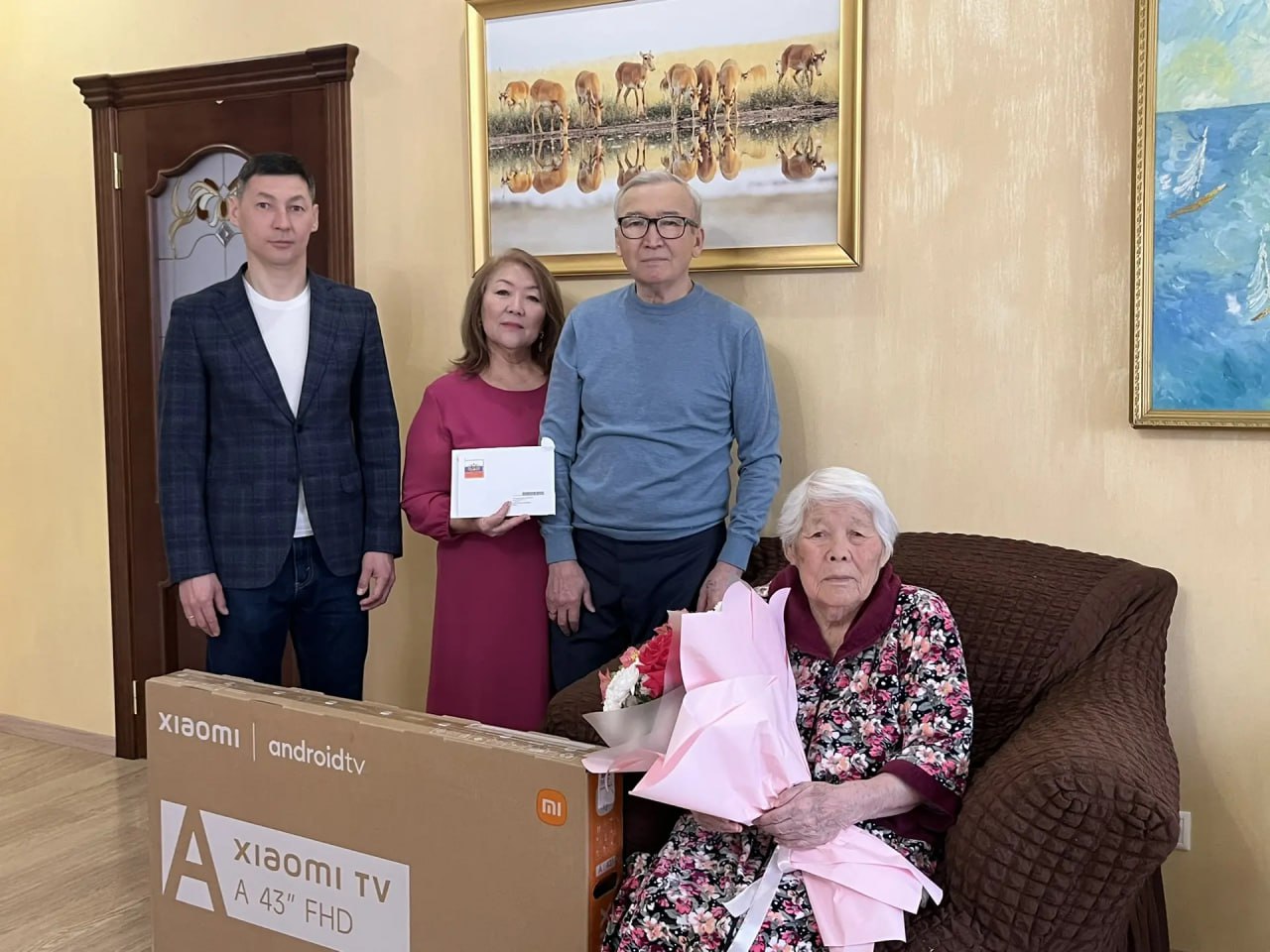 98 лет исполнилось ветерану труда Болхе Очировой из Элисты 98 лет исполнилось ветерану труда Болхе Очировой из Элисты