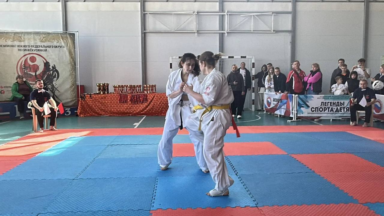 С 13 по 15 марта 2026 года в г. Анапа Краснодарского края прошло Первенство и Чемпионат ЮФО по Киокусинкай (группа дисциплин Синкёкусинкай) среди мальчиков и девочек, юношей и девушек, юниоров и юниорок, мужчин и женщин по... С 13 по 15 марта 2026 года в г. Анапа Краснодарского края прошло Первенство и Чемпионат ЮФО по Киокусинкай (группа дисциплин Синкёкусинкай) среди мальчиков и девочек, юношей и девушек, юниоров и юниорок, мужчин и женщин по...