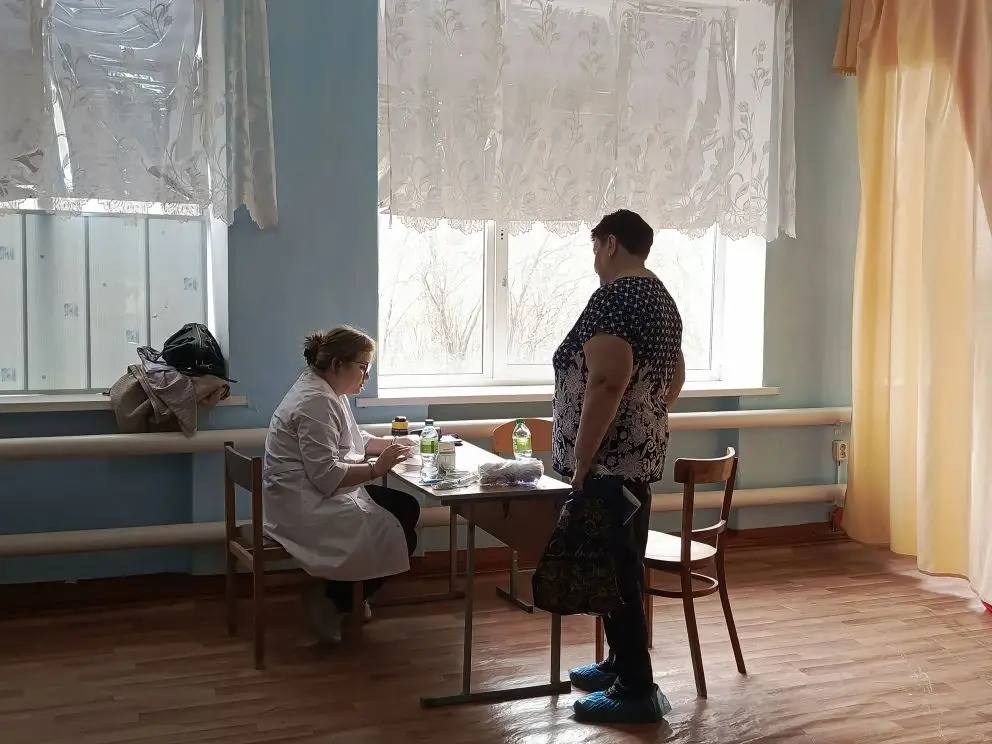 Мобильная бригада врачей продолжает работу в рамках акции «Будь Здоров!» Мобильная бригада врачей продолжает работу в рамках акции «Будь Здоров!»