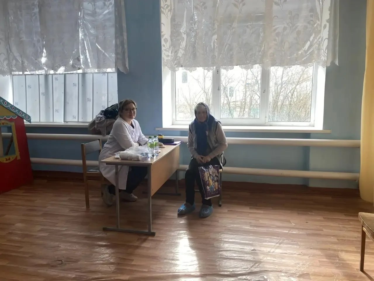 20 марта бригада медиков в рамках проекта «Будь здоров!» провела выездной прием в с. Кануково Сарпинского района 20 марта бригада медиков в рамках проекта «Будь здоров!» провела выездной прием в с. Кануково Сарпинского района