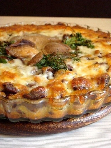 Секреты домашних запеканок: куриные сердца в картофельной корочке