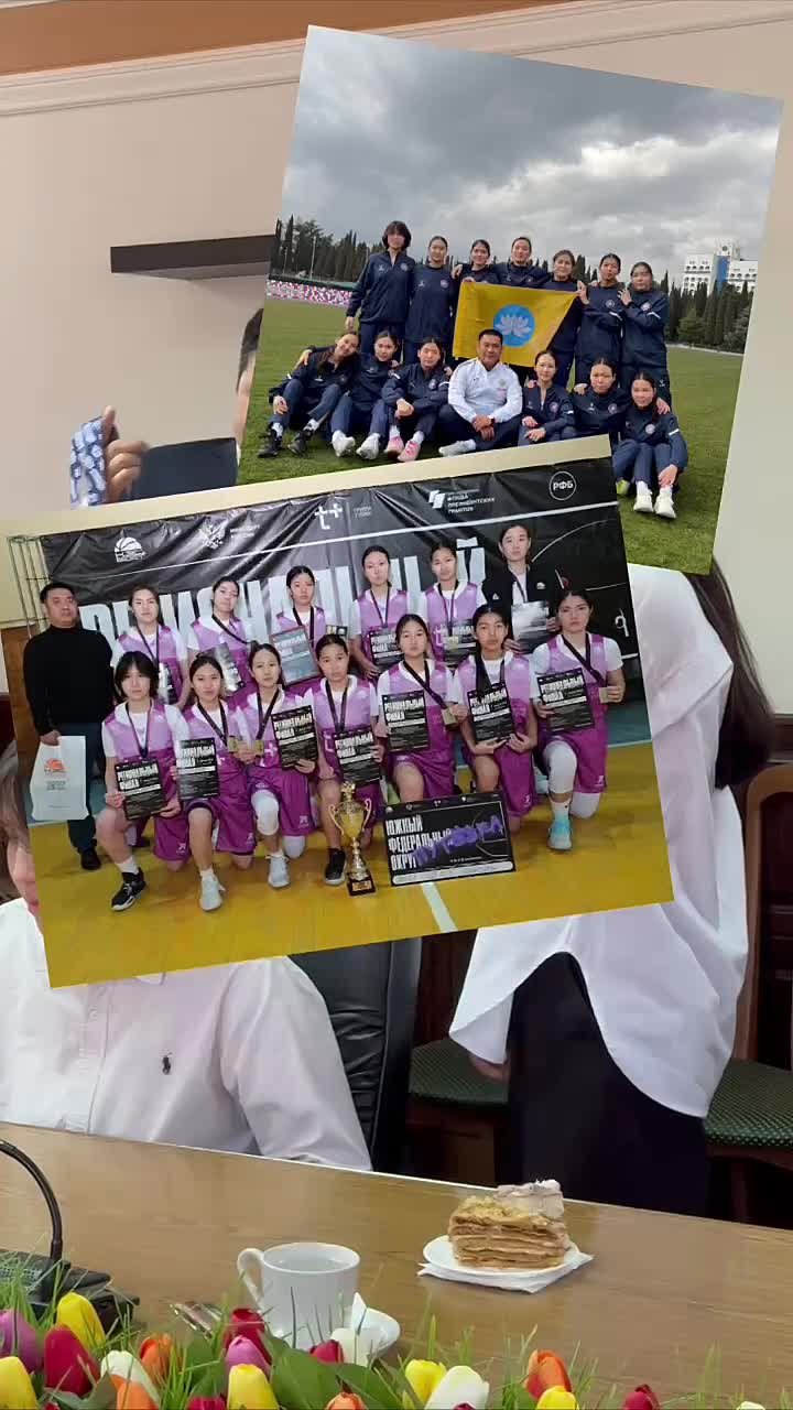 Алдар Лиджиков: Встретился с женской баскетбольной командой 21 школы, недавно ставшей бронзовым призером чемпионата ЮФО «КЭС-БАСКЕТ»