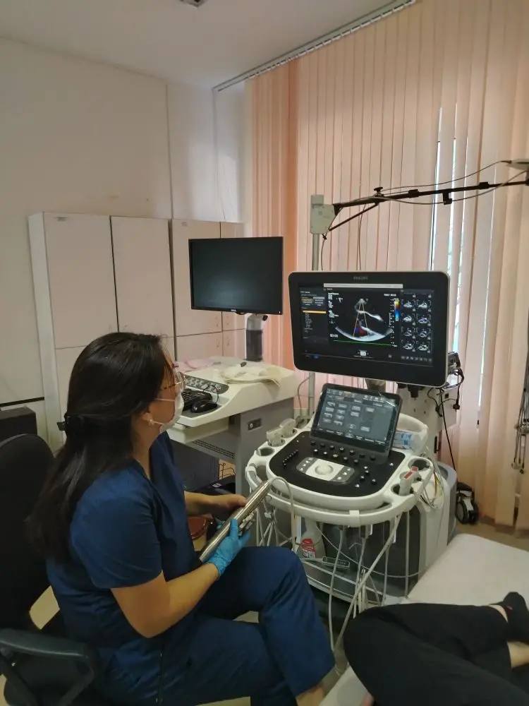 В республиканской больнице впервые провели чреспищеводную эхокардиографию