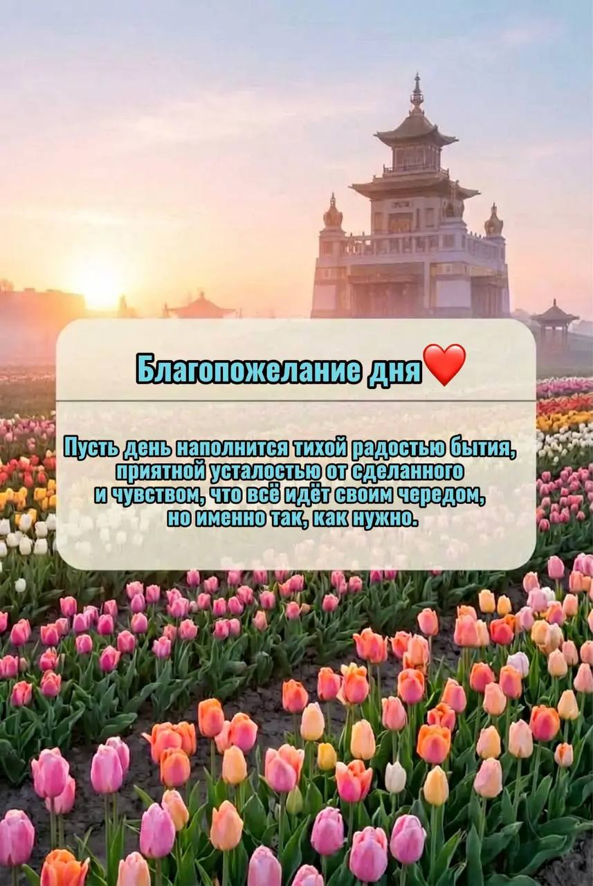 Доброе утро!. Этот день мы начинаем с традиционного благопожелания, которое обязательно сбудется! Желаем вам, чтобы 26 марта 2026 года стало для вас тем самым днем — когда солнечный свет ложится именно так, как вы любите;