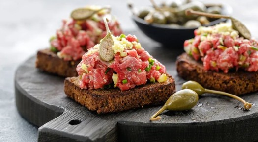 Овощной тартар с васаби: пикантная закуска на каждый день