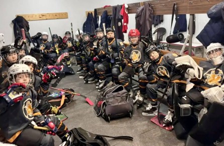 Вести с полей: Юные мужики готовы к бою.Сегодня старт турнира для наших юных хоккеистов!