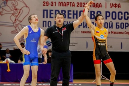 31 марта, в городе Уфе завершилось первенство России по греко-римской борьбе среди юношей до 16 лет