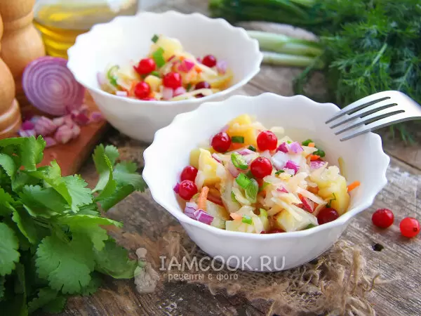 Шесть аппетитных картофельных салатов для постных дней