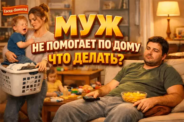 Почему мужчины не помогают в быту: семь ключевых причин и что с этим делать