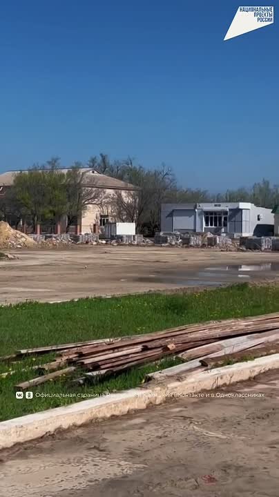 В селе Яшкуль началось масштабное преображение Площади Победы