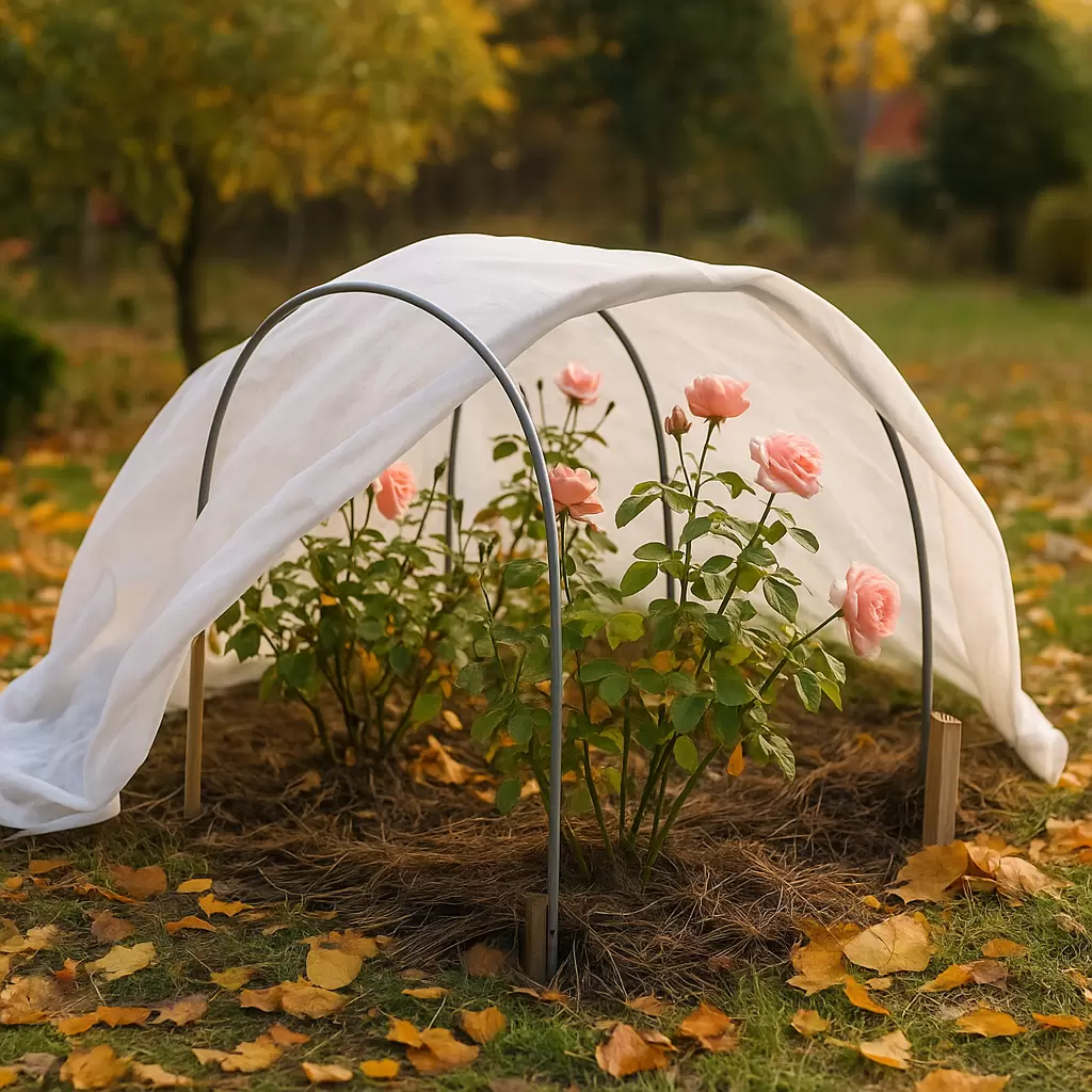 Эффективное укрытие роз на зиму: советы и рекомендации