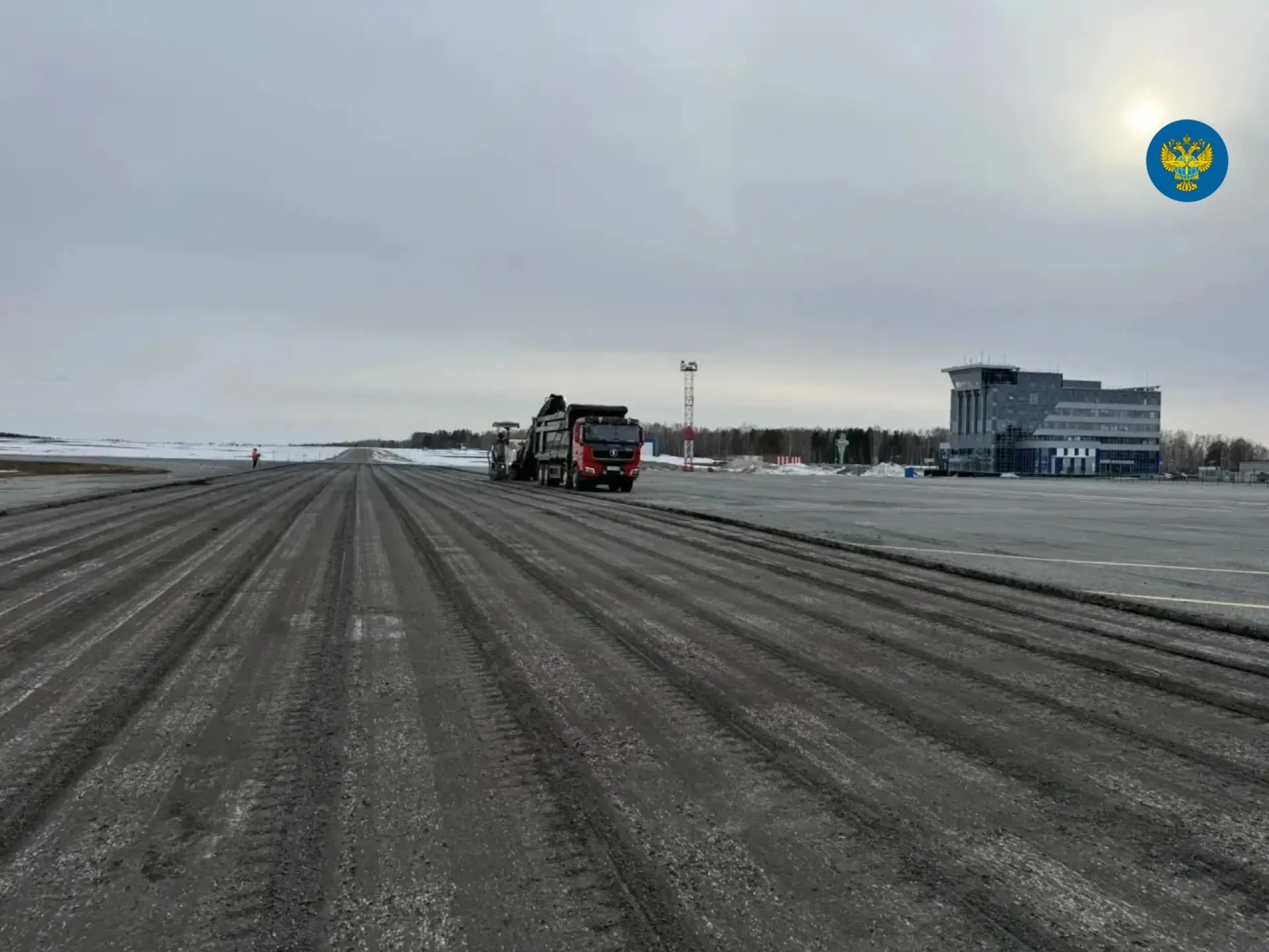 В томском аэропорту начался капитальный ремонт аэродрома