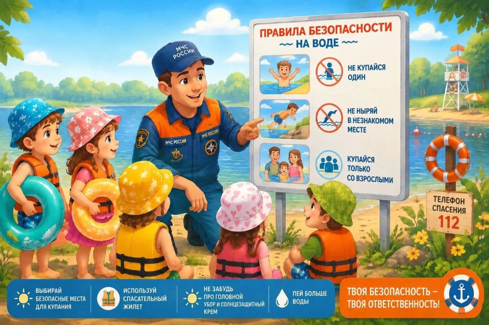 В России зафиксирован первый в этом году случай гибели ребенка на воде