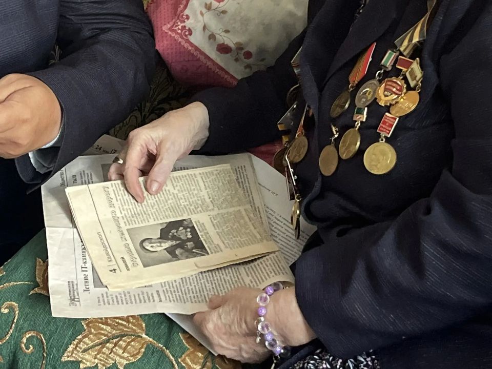 97 лет исполнилось Булгун Батыровой! 97 лет исполнилось Булгун Батыровой!