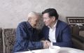 Бату Хасиков: Поздравил ветерана Великой Отечественной войны Александра Колтышевича Шараева со 100-летним юбилеем