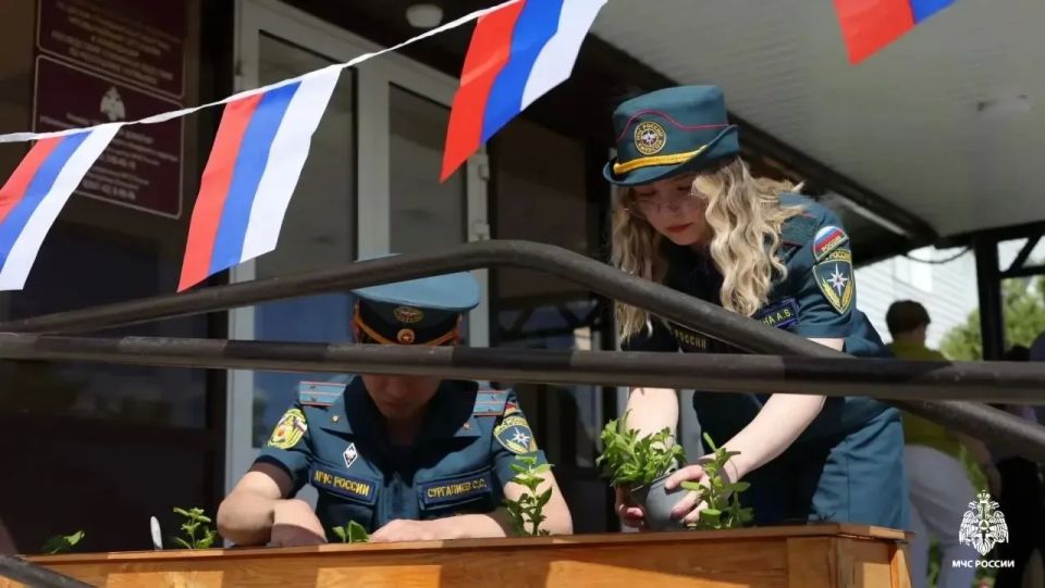 Сотрудники Главного управления присоединились к Всероссийской акции «Цветы России» Сотрудники Главного управления присоединились к Всероссийской акции «Цветы России»