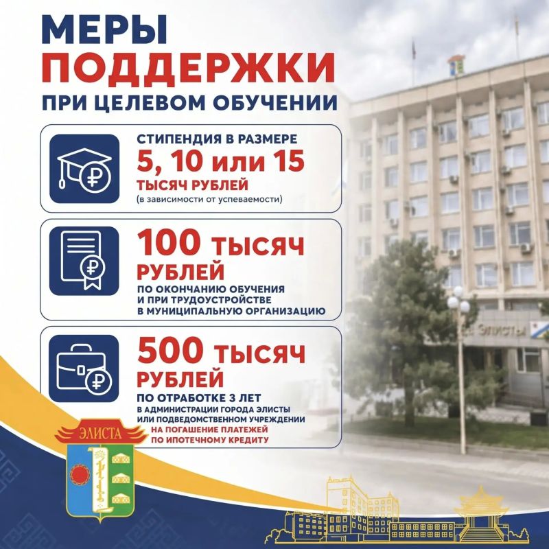 Приёмная кампания КалмГУ им. Б. Б. Городовикова: целевые места с поддержкой от города! Приёмная кампания КалмГУ им. Б. Б. Городовикова: целевые места с поддержкой от города!