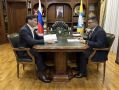 Бату Хасиков: Провел рабочую встречу с сенатором Российской Федерации от Республики Калмыкия, членом Комитета Совета Федерации по аграрно-продовольственной политике и природопользованию Борисом Бекмуратовичем Хачировым