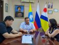 Готовность помогать. Глава города - Председатель #ЭГС Максим Сорокин встретился с Эльзой Шамовой, руководителем благотворительного фонда «Дари добро»