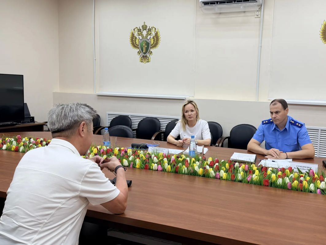 7 июля 2026 года прокурор республики провел прием предпринимателей 7 июля 2026 года прокурор республики провел прием предпринимателей