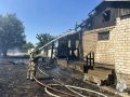 В Большом Царыне потушили возгорание нежилого дома