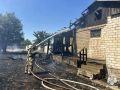 В Большом Царыне пожарные МЧС России ликвидировали возгорание нежилого дома