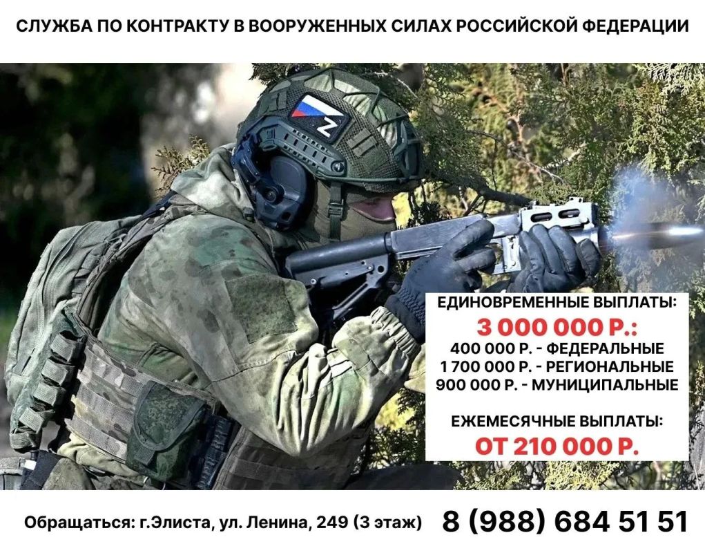 Служба по контракту: защищай свою Родину и получай всестороннюю поддержку от государства!