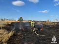 Сотрудники МЧС России ликвидировали пожар в Элисте