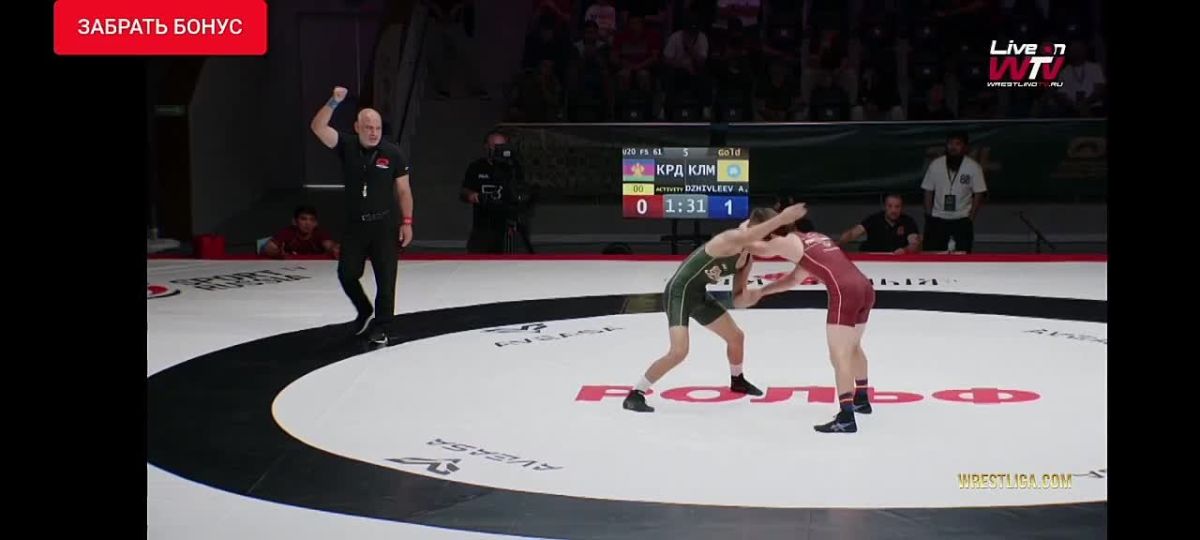 Калмыцкий борец стал победителем престижного турнира PWL в Грозном