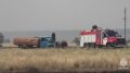 В Калмыкии потушили крупное возгорание сухой растительности