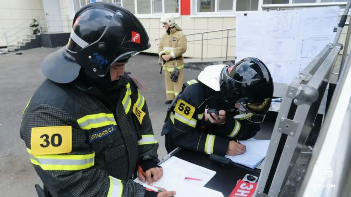 Условный пожар в школе оперативно ликвидирован Условный пожар в школе оперативно ликвидирован