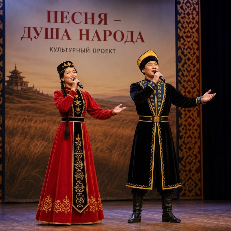 «Песня – душа народа»: в Калмыкии стартует большой культурный проект