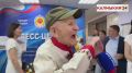 Ветеран Великой Отечественной войны Петр Леонтьевич Леонтьев передал поздравления жителям Калмыкии с Днем строителя