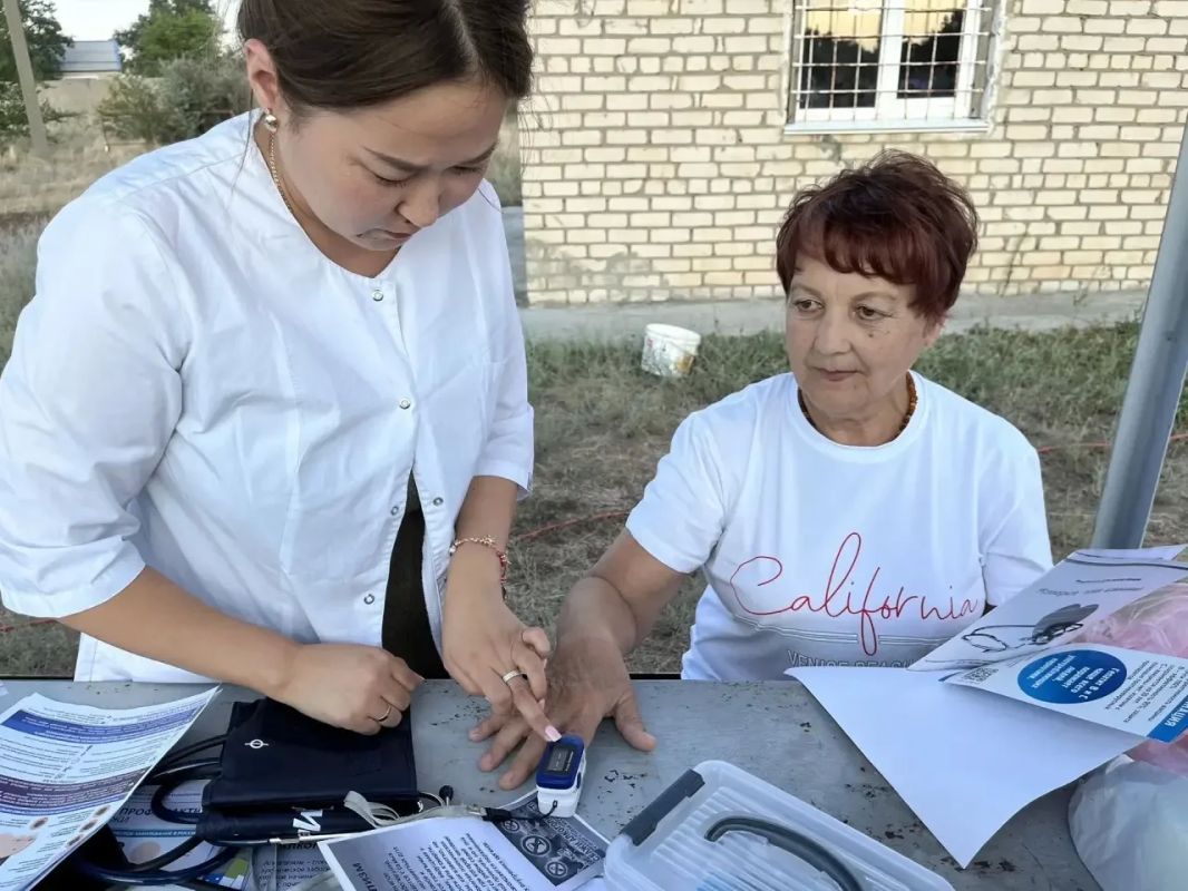 Медики Малодербетовской районной больницы провели диспансеризацию на фестивале ГТО Медики Малодербетовской районной больницы провели диспансеризацию на фестивале ГТО
