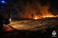 В Элисте потушили возгорание стерни