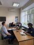 Председатель Элистинской территориальной избирательной комиссии Наталья Хаджаева провела рабочую встречу с врио начальника УФИЦ № 3 при ФКУ ИК-2 УФСИН России по Республики Калмыкия Евгением Болдыревым
