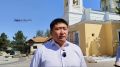 Глава Администрации города Элисты Алдар Лиджиков рассказал о ходе работ на территории Казанского кафедрального собора и планах по созданию мемориального комплекса