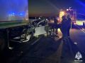 Малодербетовские огнеборцы ликвидировали последствия ДТП