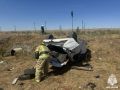 Сотрудники МЧС России ликвидировали последствия ДТП в Целинном районе