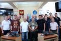 Вице-спикеры Народного Хурала Республики Калмыкия Вячеслав Бадмаев и Николай Нуров приняли участие в церемонии награждения личного состава авиационной группы высшего пилотажа «Русские витязи»