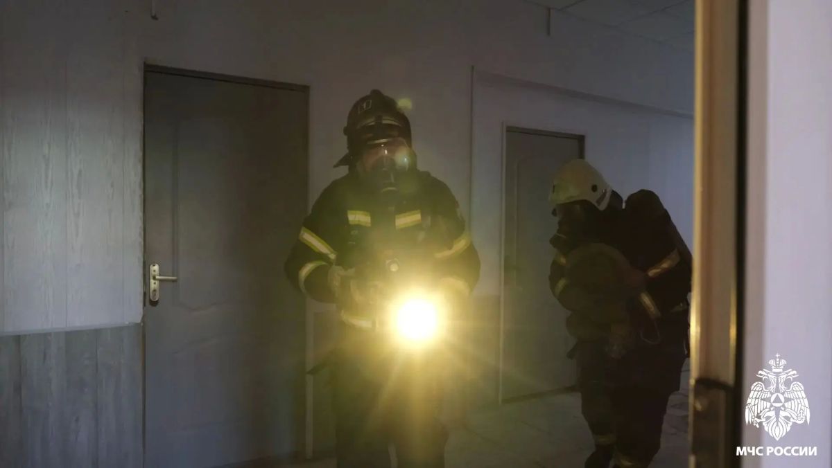 Условный пожар в политехе оперативно ликвидирован Условный пожар в политехе оперативно ликвидирован