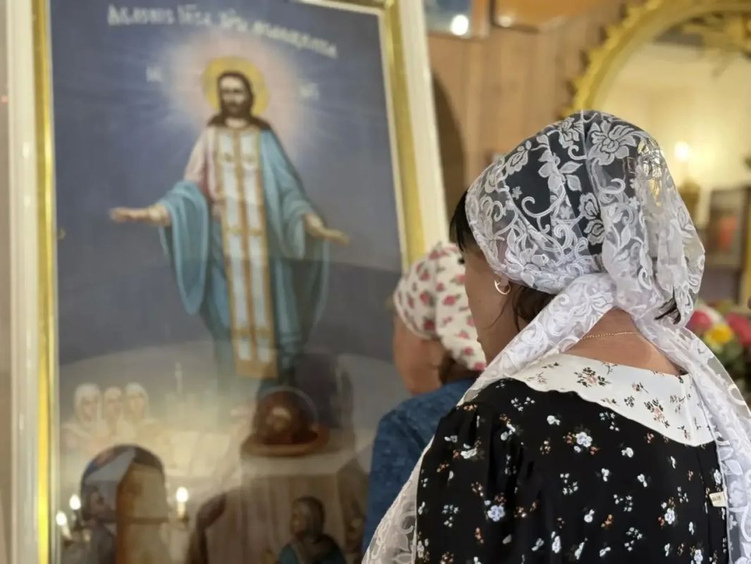 В селе Садовое отслужили Божественную литургию В селе Садовое отслужили Божественную литургию