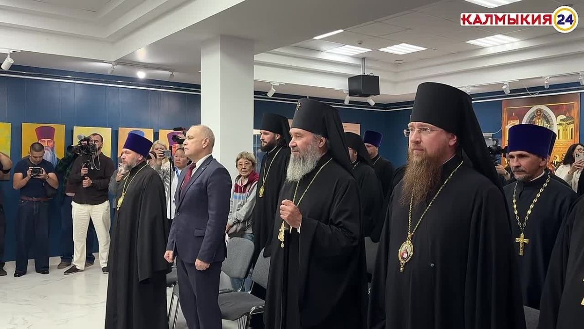 Сегодня в Национальном музее Калмыкии имени Николая Пальмова открылась экспозиция «Походноулусная церковь святителя Николая Чудотворца»