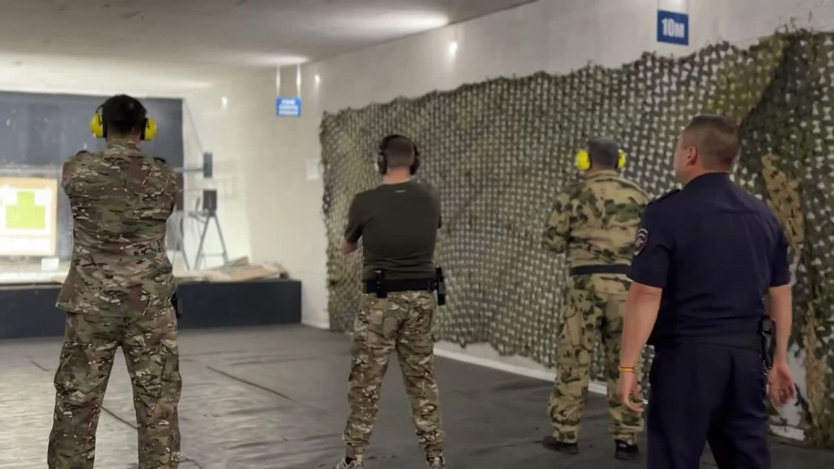 В министерстве внутренних дел по Республике Калмыкия на плановой основе проводятся учебные стрельбы и практические занятия