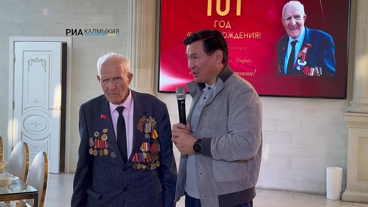 «Солдат Победы, строитель мира, легенда Калмыкии
