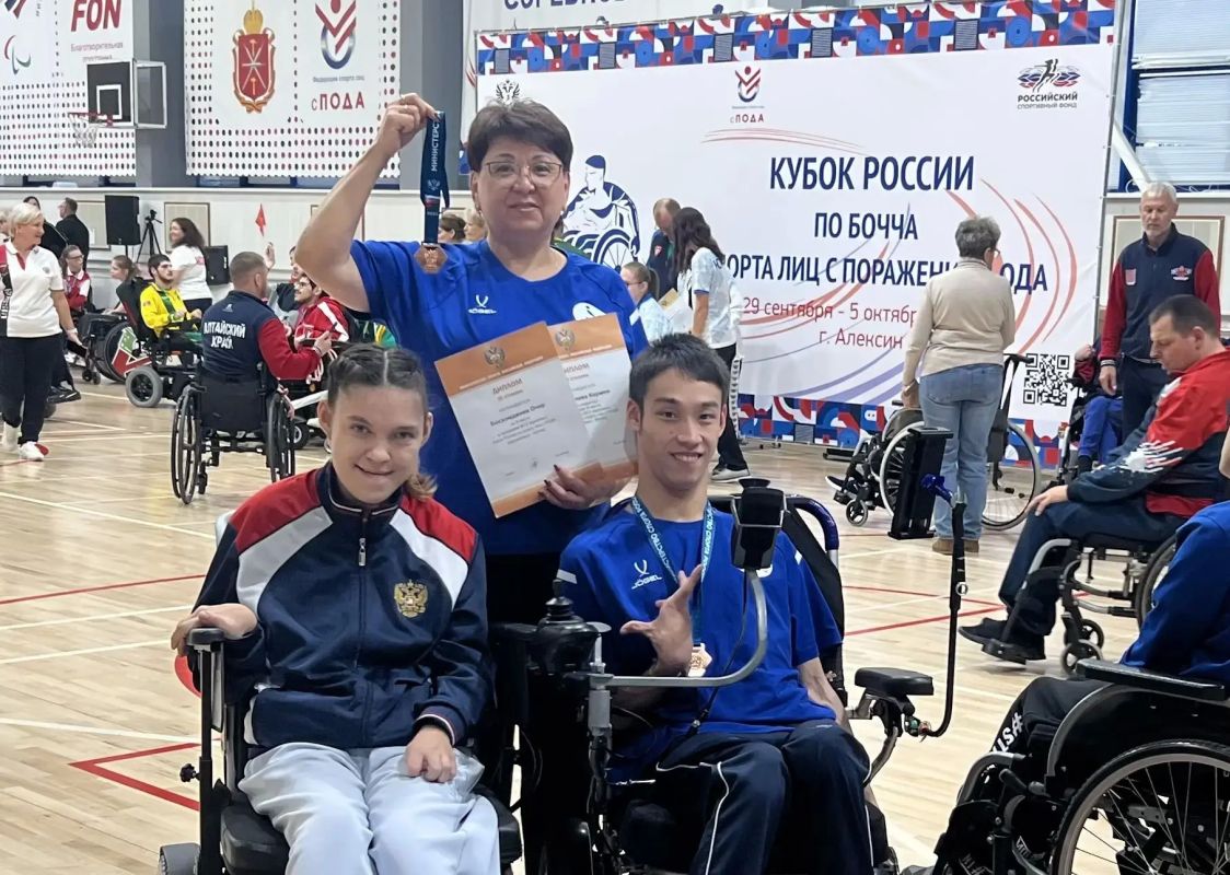 Боччисты Калмыкии в призёрах Кубка России! Боччисты Калмыкии в призёрах Кубка России!