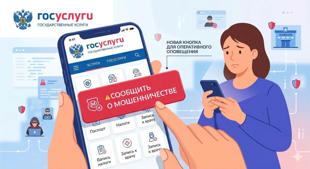 Защита от мошенников в сети — новый сервис на Госуслугах